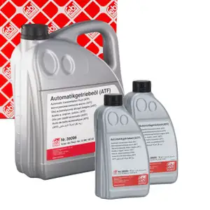 7L 7-liter febi Automatic Transmission Fluid (ATF) GREEN for AUDI, BMW, CHRYSLER, and JAGUAR