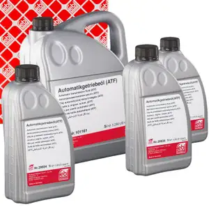 8L 8 Liter febi Automatikgetriebe&ouml;l ATF BMW FORD MINI OPEL PSA VOLVO VW