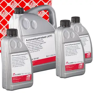8L 8 liters febi Automatic Transmission Fluid (ATF) for BMW, Ford, MINI, Opel, PSA, Volvo, and VW