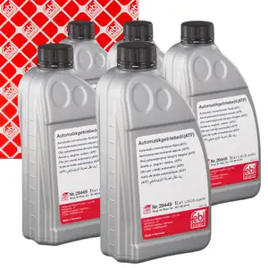 5L 5 Liter febi Automatikgetriebe&ouml;l ATF 134 MERCEDES MB 236.14 DSIH 6P805