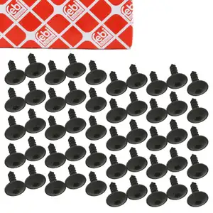 50x FEBI Schraube Blechschraube Motorschutz Unterfahrschutz AUDI SEAT SKODA VW N90974701
