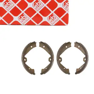 febi Bremsbacken Satz Feststellbremse f&uuml;r PORSCHE Cayenne (92A) VW Touareg (7P) hinten