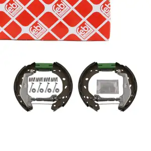 febi 34476 Bremsbackensatz + Zubehör Feststellbremse hinten