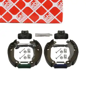 FEBI 37237 Bremsbackensatz + Radbremszylinder DACIA Logan Sandero RENAULT Clio 2 4 hinten