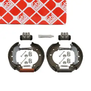 febi 37243 Bremsbackensatz + Radbremszylinder + Zubeh&ouml;r Feststellbremse hinten