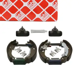 febi 38741 Bremsbackensatz + Radbremszylinder + Zubeh&ouml;r Feststellbremse hinten
