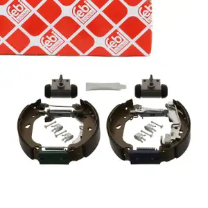 febi 38743 Bremsbackensatz + Radbremszylinder + Zubeh&ouml;r Feststellbremse hinten