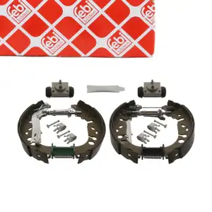 febi 38749 Bremsbackensatz + Radbremszylinder + Zubeh&ouml;r Feststellbremse hinten