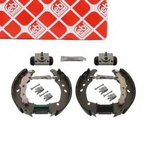 febi 47162 Bremsbackensatz + Radbremszylinder + Zubeh&ouml;r Feststellbremse hinten