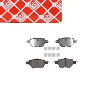 febi 1000373 Bremsbel&auml;ge Bremsbelagsatz f&uuml;r BYD Atto 3 EV 204 PS Hinterachse 13150169-00