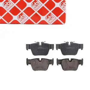 febi Bremsbel&auml;ge Bremsbelagsatz f&uuml;r BMW F40 F44 X2 F39 MINI F54 F60 hinten 34206885600