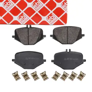 febi Bremsbelagsatz Scheibenbremse f&uuml;r MERCEDES W463 V167 C167 X167 hinten 0004201506