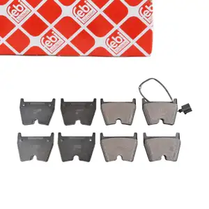 febi 116426 Bremsbel&auml;ge + Warnkontakt f&uuml;r AUDI A3 8V Q3 8U TT FV vorne 8U0698151E