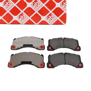 febi Bremsbel&auml;ge Bremsbelagsatz f&uuml;r VW Touareg 7L 7P PORSCHE Cayenne 92 9P Macan 95B vorne