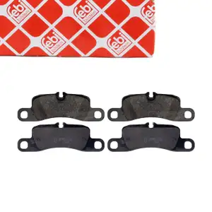 febi Bremsbel&auml;ge f&uuml;r PORSCHE Cayenne 9PA 3.6 290 PS Bj. 02.2007-09.2010 hinten 95535293970