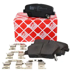 febi 116284 Bremsbel&auml;ge Bremsbelagsatz f&uuml;r HYUNDAI Santa Fe KIA Sorento hinten 58302-2PA70