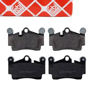 febi Bremsbel&auml;ge Bremssteine f&uuml;r VW Touareg 7L AUDI Q7 4LB PORSCHE Cayenne 92A 9PA hinten