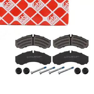 febi 16704 Bremsbel&auml;ge Bremsbelagsatz f&uuml;r IVECO Daily 3 4 5 6 vorne/hinten 500055565