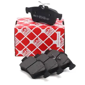 febi Bremsbel&auml;ge Bremsbelagsatz f&uuml;r FORD Focus 2 3 OPEL Vectra C CITROEN C5 3 VOLVO hinten