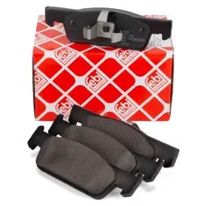 febi Bremsbel&auml;ge Bremsbelagsatz f&uuml;r RENAULT Clio 4 Twingo 3 SMART ForFour Fortwo 453 vorne