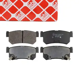 febi 170637 Bremsbel&auml;ge f&uuml;r DAEWOO Korndo KJ Musso FJ mit MANDO-System hinten