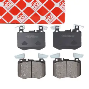 febi 195082 Bremsbel&auml;ge Bremsbelagsatz f&uuml;r MERCEDES GLC X253 C253 Vorderachse 0004208100