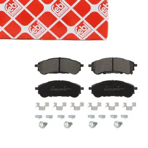 febi 196370 Bremsbel&auml;ge Bremskl&ouml;tze f&uuml;r FORD Ranger TKE 2.0 EcoBlue 4x4 mit 332mm hinten