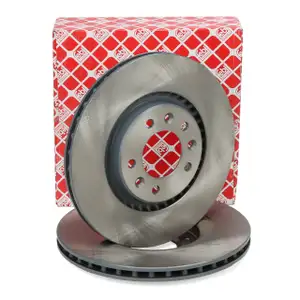 febi 104170 Brake Disc Set for PSA Jumpy 3, Expet, OPEL Vivaro C, Zafira Life (rear)