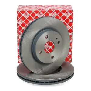 febi 108431 Bremsscheiben Satz f&uuml;r MAZDA 2 DE_ DH_ 1.3 1.5 1.4/1.6 MZ-CD vorne DF71-33-251