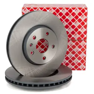 febi 39196 Bremsscheiben Satz f&uuml;r OPEL Insignia A SAAB 9-5 YS3G vorne 13579150