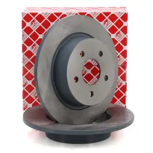 febi 43887 Bremsscheiben Satz f&uuml;r FORD Grand/C-Max 2 MK2 ab 04.2015 Kuga 2 MK2 hinten