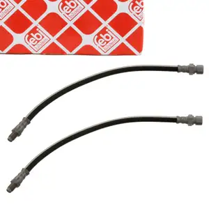 2x febi 37238 Bremsschlauch f&uuml;r VW K&auml;fer 1300 1500 Karmann Ghia 1500.1600 vorne 311611701B