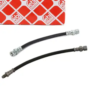 2x febi Bremsschlauch f&uuml;r VW Transporter Bulli T1 T2 1.5 1.6 ab 08.1968 1500.1600 hinten