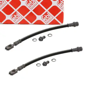 2x febi 33992 Bremsschlauch f&uuml;r VW Golf 6 Jetta 3 4 Touran 1T1-1T3 AUDI A1 8X A3 8P hinten