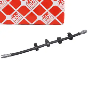febi 30847 Bremsschlauch f&uuml;r VW Transporter T4 16 Zoll PR-2E3 vorne links 7D0611701A