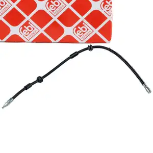 febi 43459 Bremsschlauch f&uuml;r PORSCHE Cayenne (9PA) 1LP VW Touareg (7L) 1LT/1LU vorne