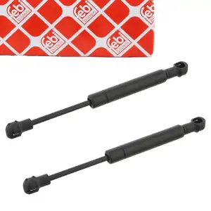 2x febi Haubend&auml;mpfer Gasdruckd&auml;mpfer Motorraum f&uuml;r PORSCHE Boxster 986 hinten 98651295100