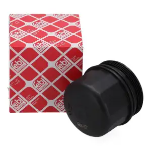 febi 187825 Deckel Ölfiltergehäuse für BMW 5er 6er 7er 8er X5 X6 X7 N63 N74 11427615389