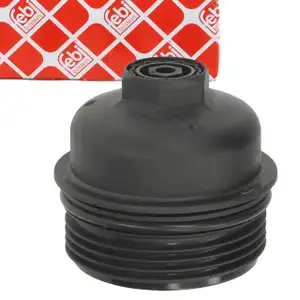 febi Deckel &Ouml;lfiltergeh&auml;use f&uuml;r VW Golf 6 7 Polo 6 AUDI SEAT Leon SKODA Superb 3 1.6 2.0