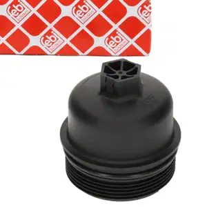 febi Deckel &Ouml;lfiltergeh&auml;use f&uuml;r OPEL Corsa E Combo D FIAT 500 Panda Punto ALFA Mito 1.3D