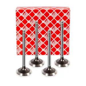 4x febi 170022 Einlassventil für FIAT Ducato 230_ 2.5 2.8 D/TD 84/87 PS 98468338