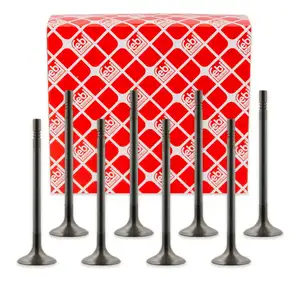 8x febi 38311 Einlassventil f&uuml;r MERCEDES-BENZ W169 W245 160/180/200CDI OM640 6420530401