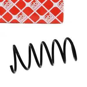 febi 46853 Fahrwerksfeder Schraubenfeder f&uuml;r DACIA Sandero Vorderachse 8200708056