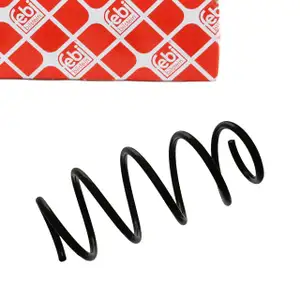 febi 46864 Fahrwerksfeder Schraubenfeder f&uuml;r OPEL Corsa D Vorderachse 312334