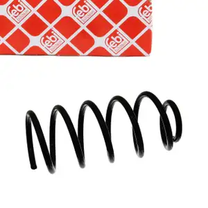 febi 46866 Fahrwerksfeder Schraubenfeder f&uuml;r OPEL Corsa D Hinterachse 424112