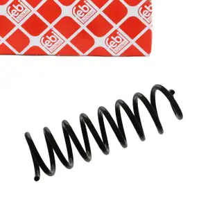 febi 46871 Fahrwerksfeder Schraubenfeder f&uuml;r DACIA Logan LS Hinterachse 6001547971