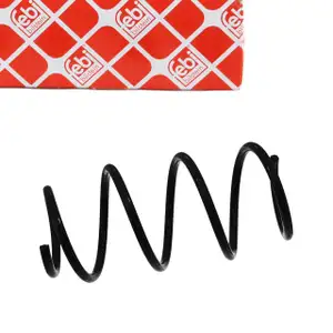 febi 46967 Fahrwerksfeder Schraubenfeder f&uuml;r RENAULT Laguna 3 Vorderachse 540100002R