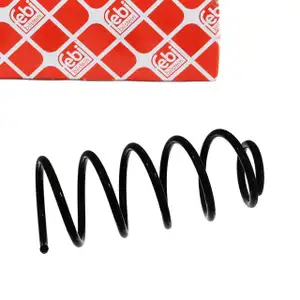 febi 46912 Fahrwerksfeder Schraubenfeder f&uuml;r VW Lupo 1 6X1 6E1 Vorderachse 1J0411105AA