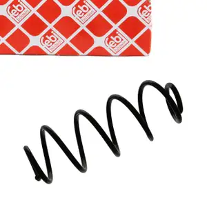 febi 46917 Fahrwerksfeder Schraubenfeder f&uuml;r PEUGEOT 207 207+ WA WC Hinterachse 5102.P2