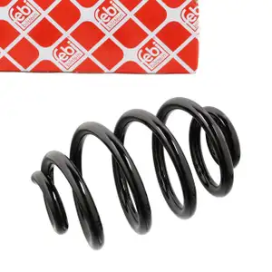 febi 104695 Fahrwerksfeder Schraubenfeder f&uuml;r BMW 3er E46 Hinterachse 33536750756